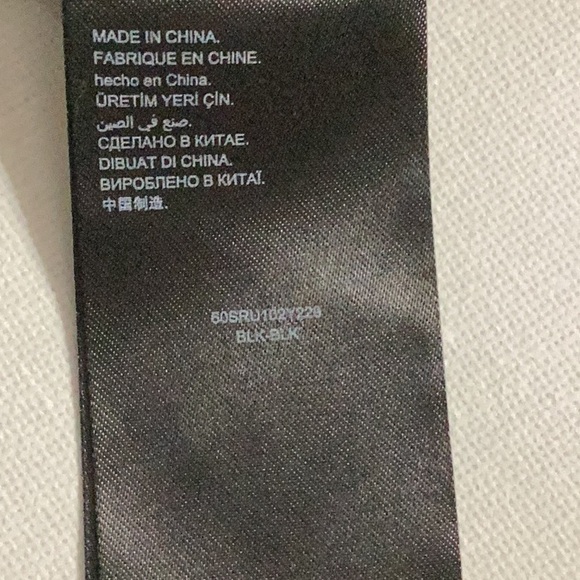 Bebe black lace long sleeve top - Picture 4 of 7